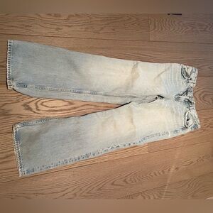 Women’s Light Blue Wide Leg Jeans